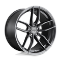 Niche - M204 VOSSO - Gunmetal - Matte Anthracite - 20" x 11", 50 Offset, 5x112 (Bolt Pattern), 66.6mm HUB