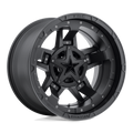 XD Series - XD827 ROCKSTAR III - Black - MATTE BLACK - 20" x 10", -24 Offset, 6x135, 139.7 (Bolt Pattern), 106.1mm HUB