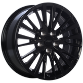 ART - Replica 189 - Black - Gloss Black - 17" x 7", 40 Offset, 5x114.3 (Bolt Pattern), 60.1mm HUB