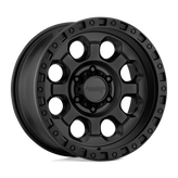 American Racing - AR201 - Black - Cast Iron Black - 15" x 10", -44 Offset, 5x139.7 (Bolt Pattern), 108mm HUB