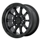 XD Series - XD143 RG3 - Black - Satin Black - 17" x 9", 18 Offset, 6x139.7 (Bolt Pattern), 106.1mm HUB