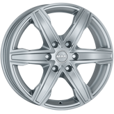 Mak Wheels - KING6 - Silver - SILVER - 17" x 7.5", 25 Offset, 6x139.7 (Bolt Pattern), 106.1mm HUB