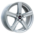 Euro Design - Spa - Silver - Hyper silver - 18" x 8", 42 Offset, 5x114.3 (Bolt Pattern), 60.1mm HUB