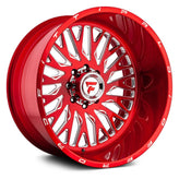 Fittipaldi Offroad - FTF07 - Red Tint - 22" x 12", -51 Offset, 6x135 (Bolt Pattern), 87.1mm HUB