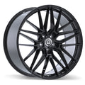 Braelin - BR13 - Black - Gloss Black - 22" x 10", 20 Offset, 5x114.3 (Bolt Pattern), 60.1mm HUB