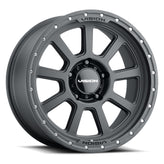Vision Wheel Off-Road - 350 OJOS - Black - Satin Black - 20" x 9", 0 Offset, 6x139.7 (Bolt Pattern), 78.1mm HUB