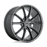 Niche - M239 RAINIER - Gunmetal - MATTE ANTHRACITE - 19" x 8.5", 25 Offset, 5x112 (Bolt Pattern), 66.6mm HUB