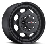 Vision Wheel HD - 181 HEAVY HAULER - Black - Matte Black - 19.5" x 6.75", 102 Offset, 8x165.1 (Bolt Pattern), 116.7mm HUB