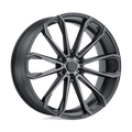 Status Wheels - MASTADON - Gunmetal - Carbon Graphite - 20" x 9", 20 Offset, 5x139.7 (Bolt Pattern), 78.1mm HUB