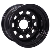 Envy Wheels - 101MB D WINDOW - Black - GLOSS BLACK - 16" x 10", -34 Offset, 6x139.7 (Bolt Pattern), 108mm HUB