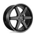 Niche - M192 ALTAIR - Black - GLOSS BLACK MATTE BLACK - 19" x 10", 40 Offset, 5x120 (Bolt Pattern), 72.6mm HUB