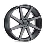 Status Wheels - BRUTE - Gunmetal - Carbon Graphite - 26" x 10", 30 Offset, 6x135 (Bolt Pattern), 87.1mm HUB