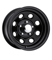 Ceco - Crawler - Black - Black - 16" x 8", -19 Offset, 5x127 (Bolt Pattern), 83.8mm HUB