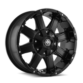 Mayhem - CHAOS - Black - MATTE BLACK - 18" x 9", 18 Offset, 6x135, 139.7 (Bolt Pattern), 106mm HUB