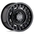 Black Rhino - AXLE - Black - MATTE BLACK - 18" x 9.5", -18 Offset, 8x170 (Bolt Pattern), 125.1mm HUB