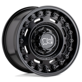 Black Rhino - AXLE - Black - MATTE BLACK - 18" x 9.5", -18 Offset, 8x170 (Bolt Pattern), 125.1mm HUB