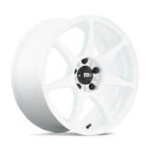 Motegi - MR154 BATTLE - White - WHITE - 17" x 8", 30 Offset, 5x114.3 (Bolt Pattern), 72.6mm HUB