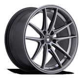 Konig - Oversteer - Grey - Opal - 16" x 7.5", 45 Offset, 5x112 (Bolt Pattern), 73.1mm HUB