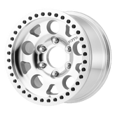 XD Series - XD222 ENDURO BEADLOCK - Silver - MACHINED BEADLOCK - 17" x 8.5", 0 Offset, 6x165.1 (Bolt Pattern), 108mm HUB