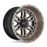 Moto Metal - MO800 DEEP SIX - Black - SATIN BLACK WITH BRONZE TINT - 20" x 10", -18 Offset, 6x135 (Bolt Pattern), 87.1mm HUB