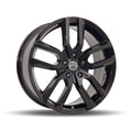 DTD - BLIZZARD - Black - Gloss Black - 18" x 7.5", 35 Offset, 5x114.3 (Bolt Pattern), 66.1mm HUB