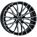 Mak Wheels - SPECIALE-D - Black - BLACK MIRROR - 22" x 11.5", 22 Offset, 5x130 (Bolt Pattern), 71.6mm HUB