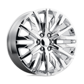 OE Creations - PR198 - Chrome - CHROME - 26" x 10", 31 Offset, 6x139.7 (Bolt Pattern), 78.1mm HUB