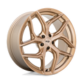 Niche - M267 TORSION - Bronze - PLATINUM BRONZE - 20" x 9", 35 Offset, 5x114.3 (Bolt Pattern), 72.6mm HUB