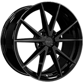 Envy Wheels - EV-10 - Black - GLOSS BLACK - 16" x 7", 40 Offset, 5x112 (Bolt Pattern), 66.6mm HUB