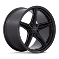 Foose - F175 CF8 - Black - MATTE BLACK - 20" x 10", 22 Offset, 5x120 (Bolt Pattern), 67.1mm HUB