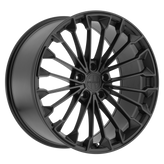 Victor Equipment Wheels - WURTTEMBURG - Gunmetal - MATTE BLACK W/ GLOSS BLACK FACE - 21" x 9", 47 Offset, 5x130 (Bolt Pattern), 71.5mm HUB