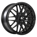 Dai Alloys - NERVE - Black - Gloss Black - 16" x 7", 40 Offset, 5x114.3 (Bolt Pattern), 64.1mm HUB