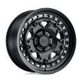 Black Rhino - GRANGE - Black - Matte Black with Machined Tint Ring - 18" x 9", -18 Offset, 5x127 (Bolt Pattern), 71.5mm HUB