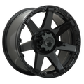 Dai Alloys - Barrett - Black - Gloss Black - 20" x 9", 20 Offset, 6x135 (Bolt Pattern), 87.1mm HUB