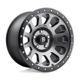 Fuel - D601 VECTOR - Gunmetal - MATTE GUN METAL BLACK BEAD RING - 18" x 9", 1 Offset, 6x139.7 (Bolt Pattern), 108mm HUB