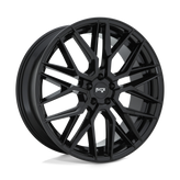 Niche - M224 GAMMA - Black - GLOSS BLACK - 19" x 8.5", 35 Offset, 5x120 (Bolt Pattern), 72.6mm HUB