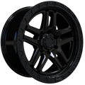 Envy Wheels - FFT-9 - Black - GLOSS BLACK - 18" x 8.5", 18 Offset, 6x139.7 (Bolt Pattern), 95.1mm HUB