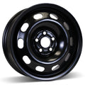 RSSW - Steel - Black - Black - 15" x 6", 36.5 Offset, 5x100 (Bolt Pattern), 57.1mm HUB