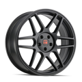 Touren - TR74 - Black - MATTE BLACK - 17" x 8", 40 Offset, 5x108, 114.3 (Bolt Pattern), 72.6mm HUB