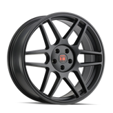 Touren - TR74 - Black - MATTE BLACK - 17" x 8", 40 Offset, 5x108, 114.3 (Bolt Pattern), 72.6mm HUB