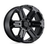 Black Rhino - WANAKA - Black - MATTE BLACK - 17" x 8.5", 35 Offset, 5x127 (Bolt Pattern), 71.5mm HUB