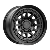 KMC Wheels - KM719 CANYON - Black - SATIN BLACK - 17" x 8", 20 Offset, 6x139.7 (Bolt Pattern), 106.1mm HUB