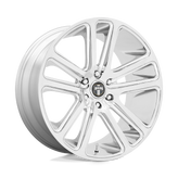 DUB - S254 FLEX - Chrome - CHROME - 24" x 10", 30 Offset, 6x135 (Bolt Pattern), 87.1mm HUB