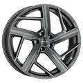 Mak Wheels - QVATTRO - Gunmetal - M-TITAN DARK - 19" x 8.5", 25 Offset, 5x112 (Bolt Pattern), 66.5mm HUB