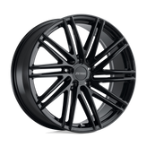 Petrol Wheels - P1C - Black - GLOSS BLACK - 17" x 8", 40 Offset, 5x114.3 (Bolt Pattern), 76.1mm HUB