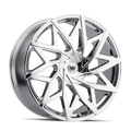 Mazzi - BIG EASY - Chrome - CHROME - 24" x 9.5", 30 Offset, 6x135, 139.7 (Bolt Pattern), 106mm HUB