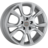 Mak Wheels - TORINO W - Silver - SILVER - 14" x 5.5", 35 Offset, 4x98 (Bolt Pattern), 58.1mm HUB