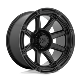 XD Series - XD863 - Black - SATIN BLACK - 20" x 12", -44 Offset, 8x170 (Bolt Pattern), 125.1mm HUB