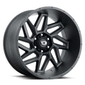 Vision Wheel Off-Road - 361 SPYDER - Black - Satin Black - 20" x 9", 10 Offset, 5x127 (Bolt Pattern), 78.1mm HUB