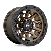 Fuel - D696 COVERT - Bronze - MATTE BRONZE BLACK BEAD RING - 17" x 9", -12 Offset, 6x139.7 (Bolt Pattern), 106.1mm HUB